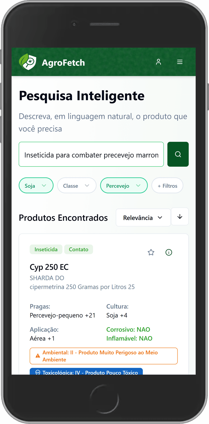 AgroFetch App Interface